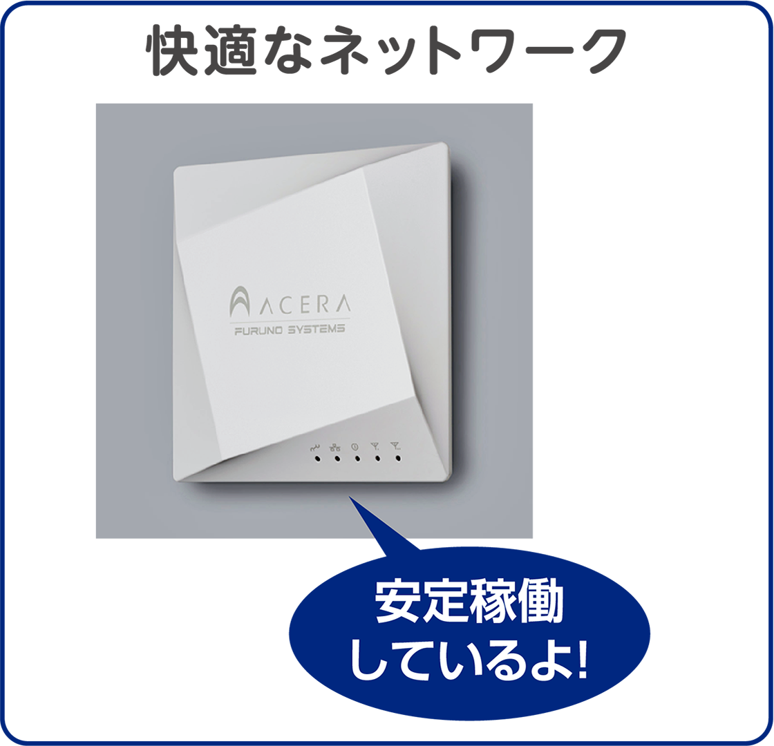 快適なネットワーク