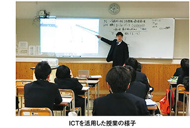 ICTを活用した授業の様子
